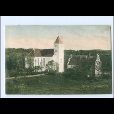 Y22373/ Mariager Kirken og Kloster Dänemark AK 1908