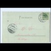 XX16096-2351/ Gruß aus Bornhöved Mondschein AK 1898
