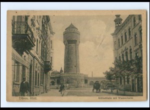 V3073-5160/ Düren Kölnstraße mit Wasserturm AK 1926