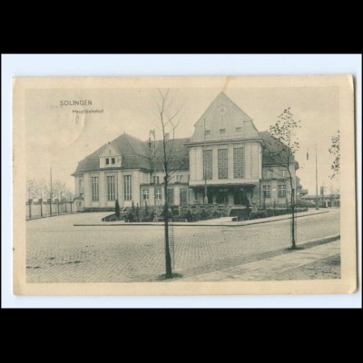 V3092/ Solingen Bahnhof AK 1914