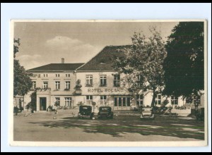 V3042-392/ Burg bei Magdeburg Hotel und Cafe Roland AK 1939