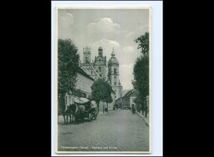 V3056-155/ Fürstenwalde Rathaus und Kirche AK 1941