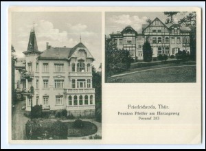 Y22653/ Friedrichroda Thür. Pension Pfeifer am Herzogsweg AK ca.1935