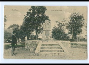 Y23238/ Rickling Kriegerdenkmal AK ca.1912