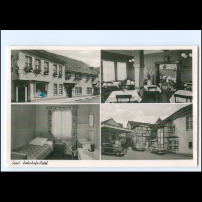 XX16677/ Soest Bahnhofs-Hotel Foto AK 1959