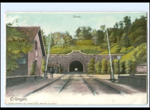 Y23754/ Erlangen Eisenbahn-Tunnel AK 1901