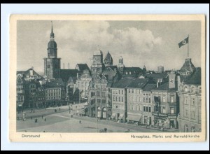 V3448/ Dortmund Hansaplatz AK ca.1940 