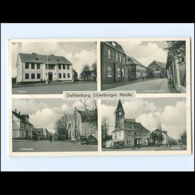 XX16764/ Dahlenburg Schule, Heitmann`s Hotel AK 1956 VW Käfer