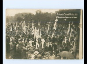 XX16777/ München 13. Dt. Turnfest Abmarsch der Sieger 1923 Foto AK 