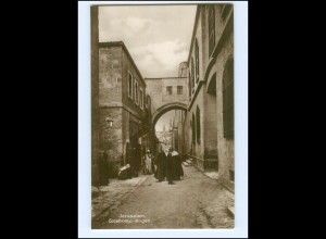 S3442/ Jerusalem Eccohomo-Bogen Palästina Trinks-Bildkarte AK-Format ca.1925