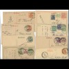 Y20105/ 54 x Postkarten Ganzsachen Deutschland 1917-22 u.a. Inflation