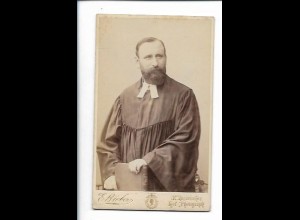 Y20148/ CDV Pastor Foto E. Bieber, Bayer. Hofphotograph ca.1895