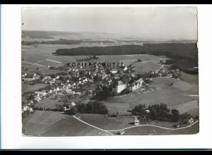 ZZ-5848/ Grönenbach Allgäu seltenes Foto Luftbild 18 x 13 cm ca.1935