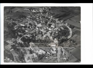 ZZ-5851/ Hofheim in Unterfranken seltenes Foto Luftbild 18 x 13 cm ca.1938