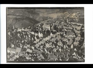 ZZ-5806/ Rothenburg o. T. Foto seltenes Luftbild 18 x 13 cm ca. 1935