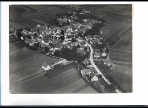 ZZ-5782/ Reistingen bei Ziertheim Foto Luftbild 18 x 13 cm ca.1935