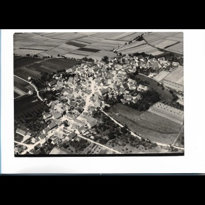 ZZ-5912/ Rammingen seltenes Foto Luftbild 18 x 13 cm 