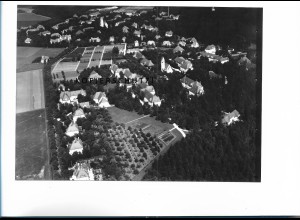 ZZ-6281/ Haar Eglfing bei München seltenes Foto Luftbild 18 x 13 cm 