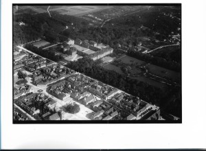 ZZ-6268/ Ludwigsburg seltenes Foto Luftbild 18 x 13 cm 