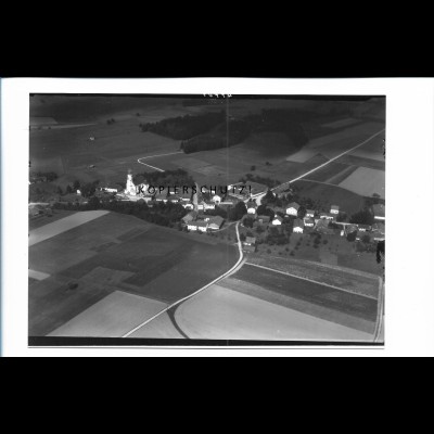 ZZ-6211/ Oberflossing bei Polling seltenes Foto Luftbild 18 x 13 cm 