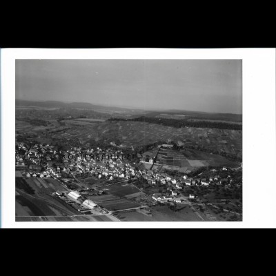 ZZ-6399/ Beilstein seltenes Foto Luftbild 18 x 13 cm 50er Jahre