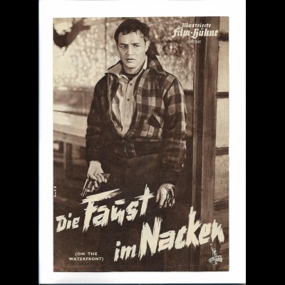 C2514/ IFB Nr.2542 Die Faust im Nacken Marlon Brando Filmprogramm