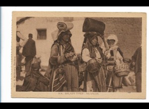 V3199/ Balkan-Typen Marktfrauen AK Rumänien WK1 ca.1915