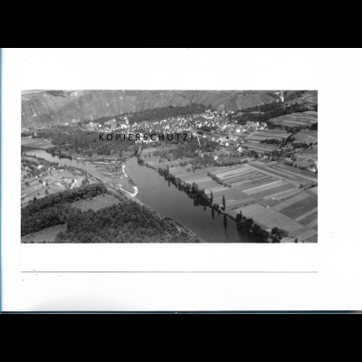 ZZ-6481/ Mundelsheim seltenes Foto Luftbild 18 x 13 cm 