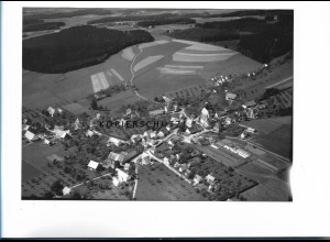 ZZ-6530/ Haidgau seltenes Foto Luftbild 18 x 13 cm 50/60er 