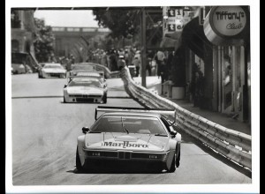 MM0343/ Orig. Werksfoto Foto BMW M 1 Procar-Serie in Monaco Niki Lauda