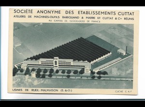V3624/ Usines de Rueil-Malmaison Etablissement Cuttat 1940 Frankreich -514-