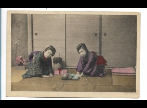 V3663/ Geisha Japan AK ca.1912 