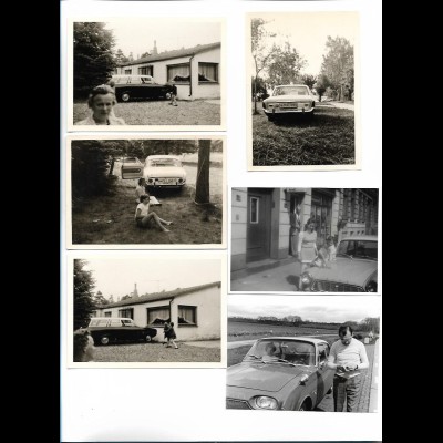 MM0482/ 6 x Foto Ford Taunus 60er Jahre