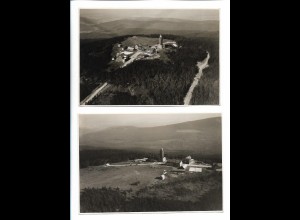ZZ-6732/ 3 X Foto Gr. Feldberg seltene Luftbilder 17,5 x 12 cm ca. 1935