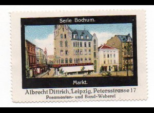 Y977/ Reklamemarke Bochum Markt ca.1920