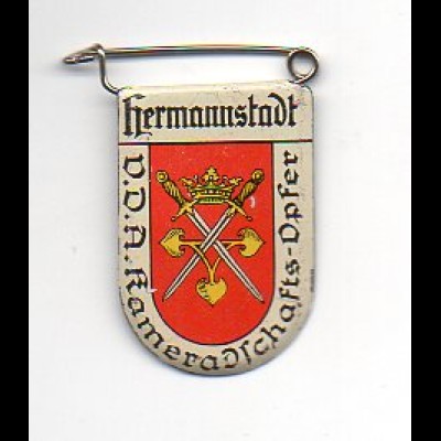 Y2230/ VDA Abzeichen Wappen Hermannstadt Rumänien