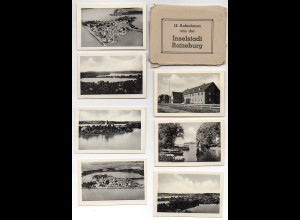Y6552/ 12 kleine Aufnahmen Bilder von Ratzeburg 9 x 6 cm 
