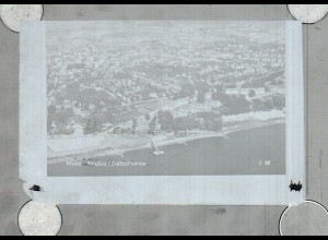 Neg0455/ Wedel-Schulau Luftaufnahme Original-Negative 60er Jahre 