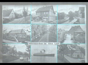 Neg2023/ Mittelnkirchen im Alten Land altes Negativ 60er Jahre