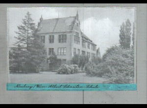 Neg2313/ Nienburg Albert-Schweitzer-Schule altes Negativ 1940/50 