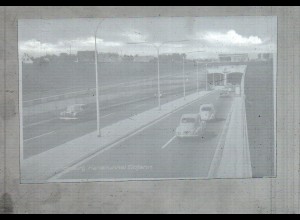 Neg2791/ Rendsburg Kanaltunnel Autos altes Negativ 60er Jahre