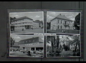 Neg4282/ Nienburg Bahnhof,Kreishaus altes Negativ 50er Jahre 