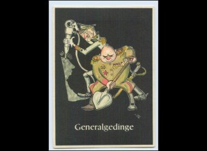 W8J68/ Bergbau Humor AK Generalgedinge - "Lustige Gezähekiste" ca.1955